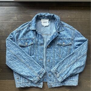 Ba&SH Blue Denim Jacket Size Small